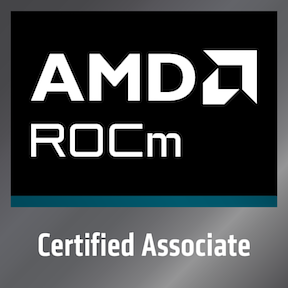 Badge AMD ROCm Certified Associate